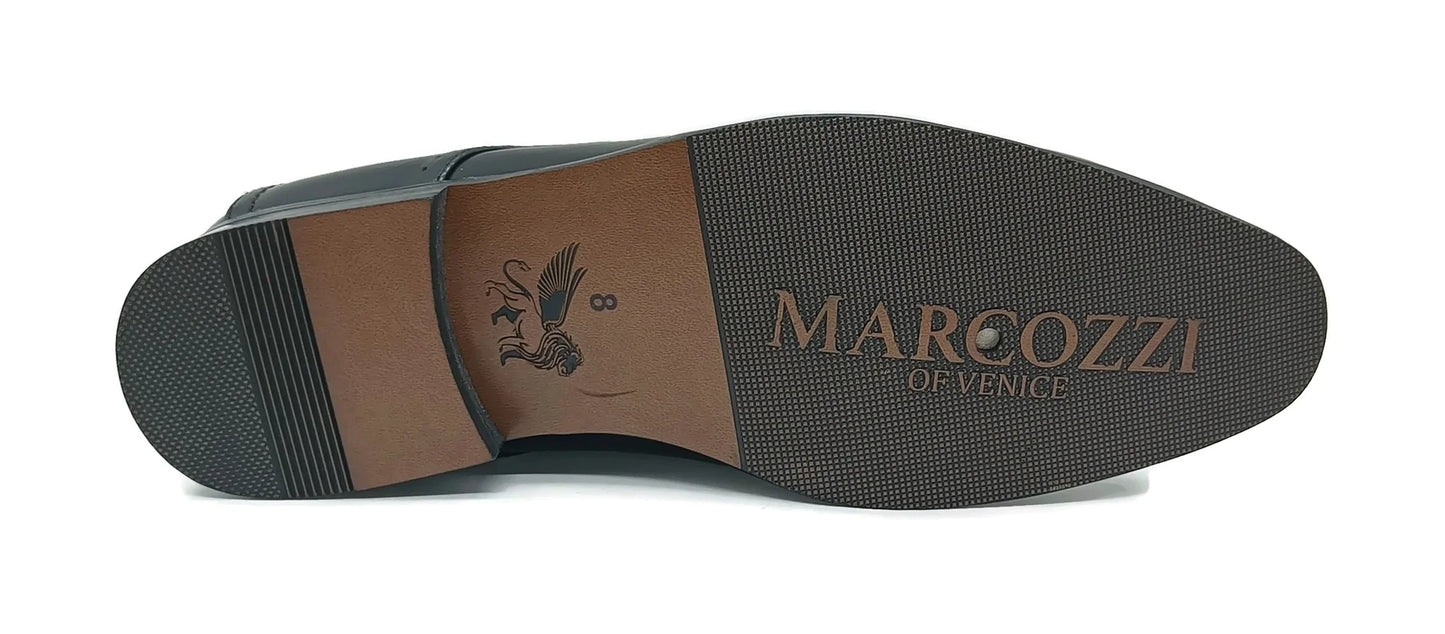 Marcozzi of Venice Stockholm Ash Black Lace Formal Shoes