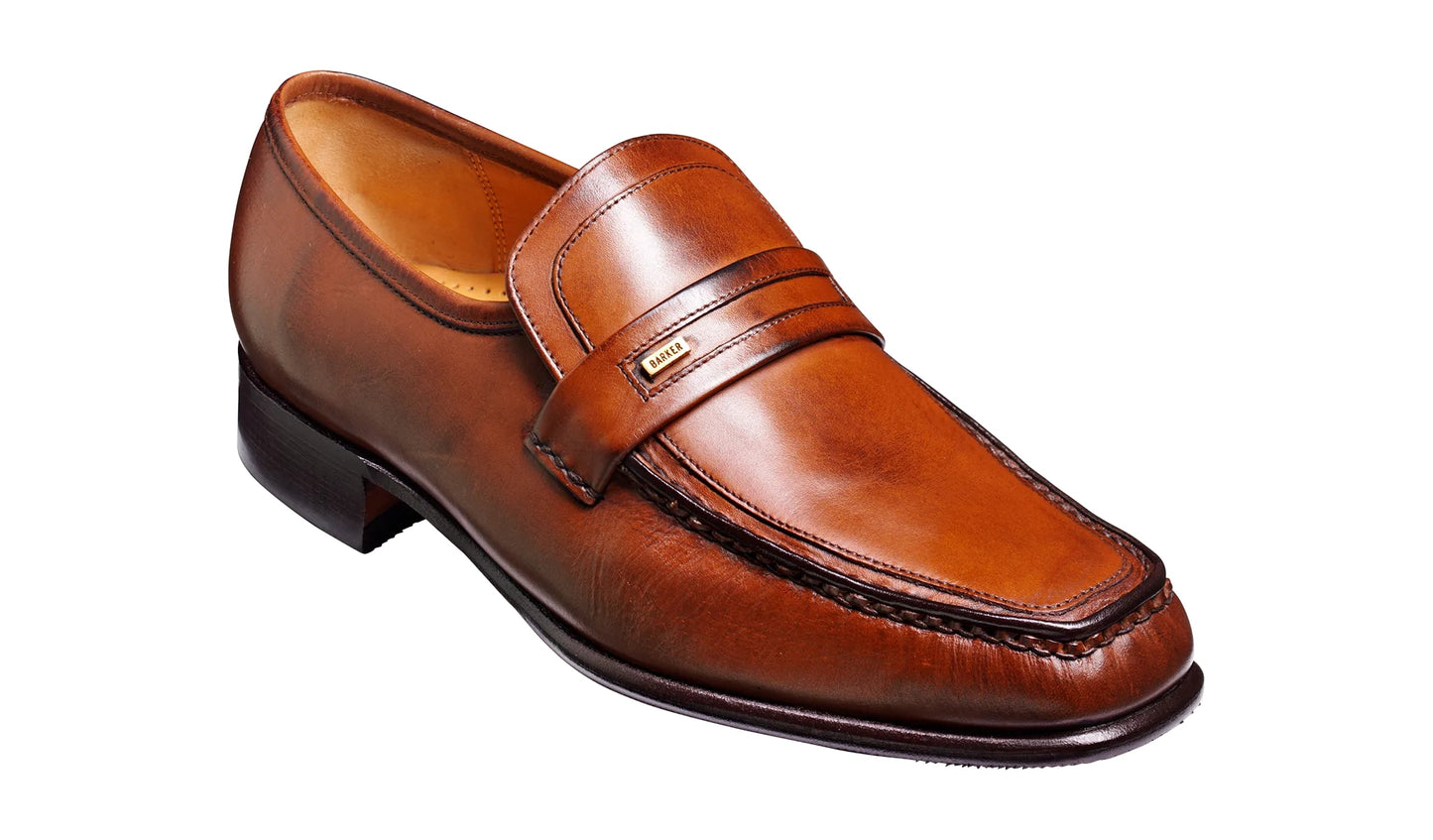 Barker 313747 Wesley Chestnut Calf G Fit Loafers