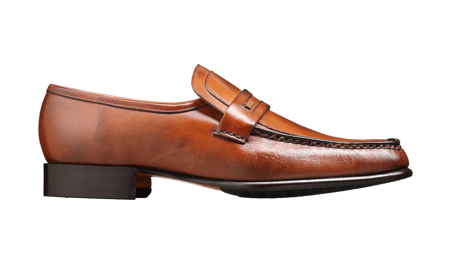 Barker 313747 Wesley Chestnut Calf G Fit Loafers