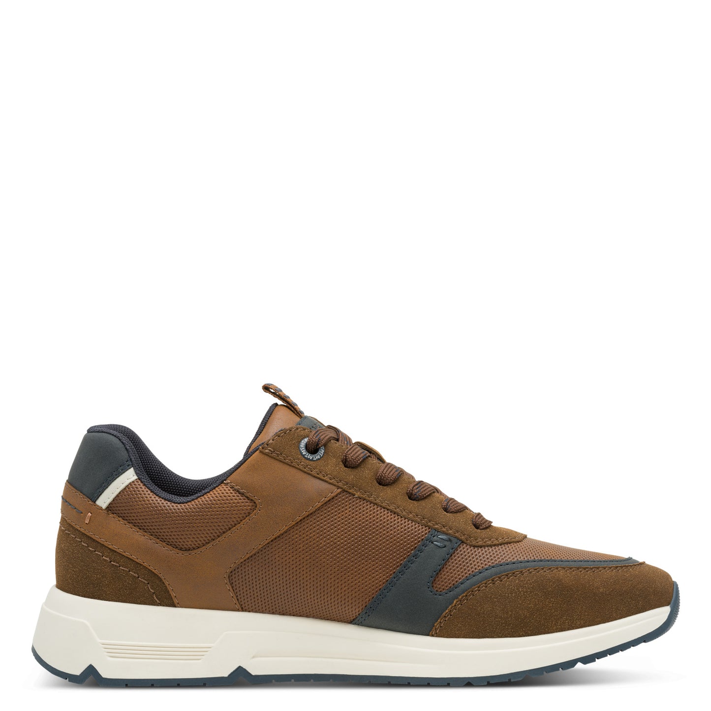 Marco Tozzi 2-13613-44 30P Cognac Tan & Navy Sneakers