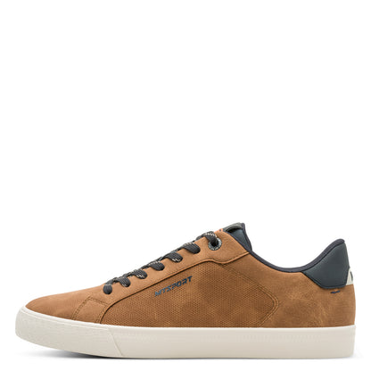 Marco Tozzi 2-13638-46 392 Cognac Tan Combi Trainers