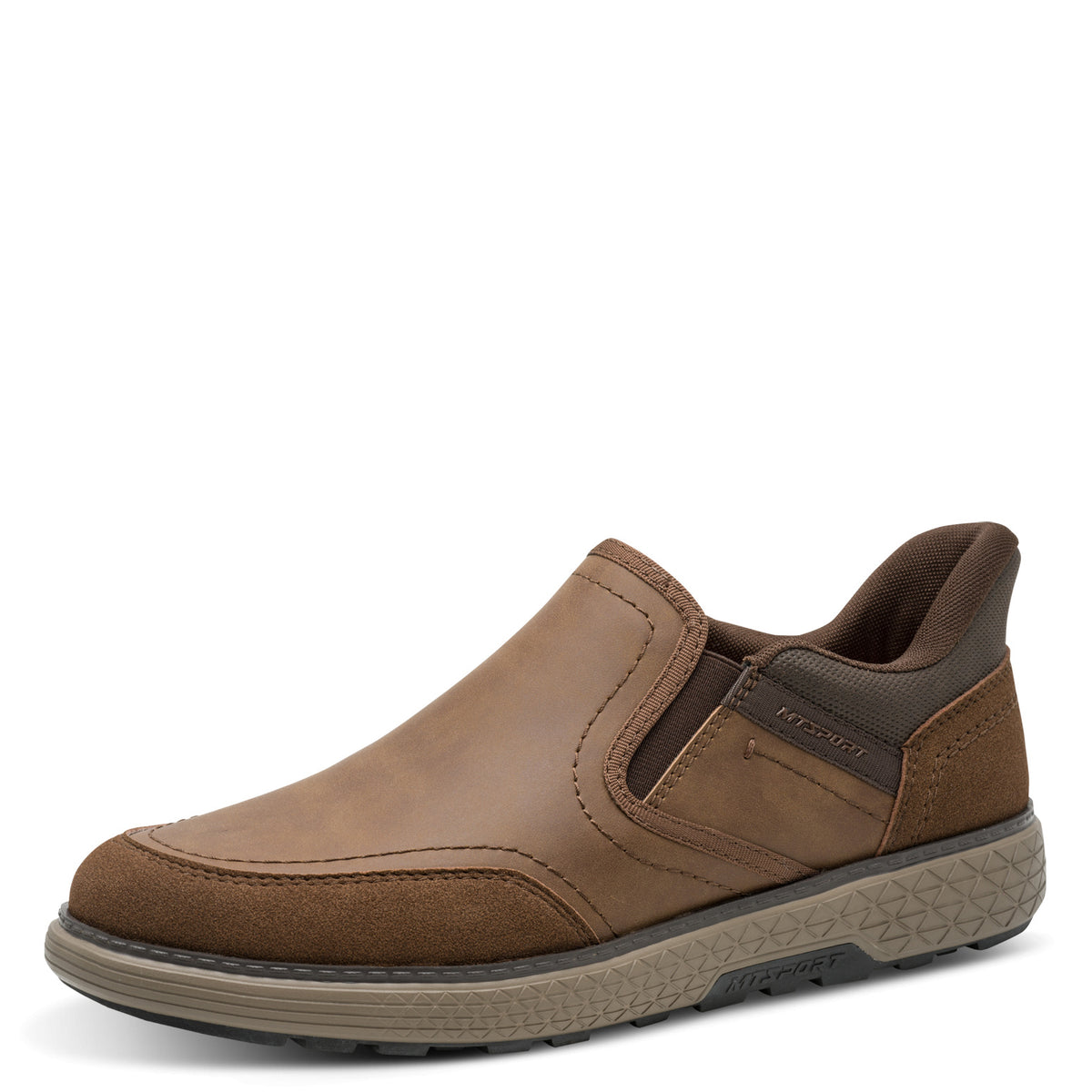 Marco Tozzi 2-14675-47 392 Cognac Tan Combi Slip On Shoes