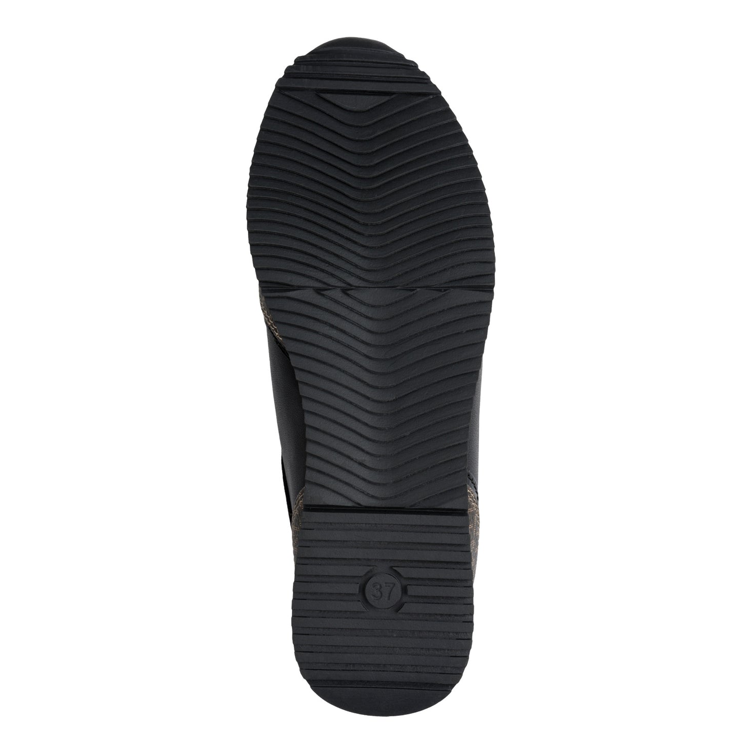 Marco Tozzi 2-23713-41 098 Black Multi Trainers with Zip