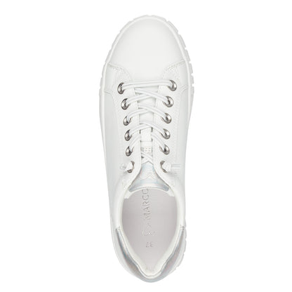 Marco Tozzi 2-23717-41 197 White Slip On Trainers