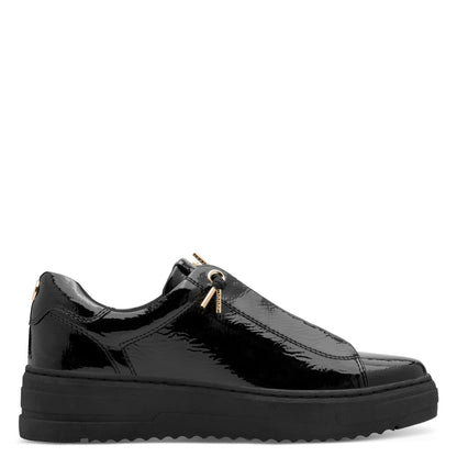 Marco Tozzi 2-23724-44 018 Black Patent Trainers