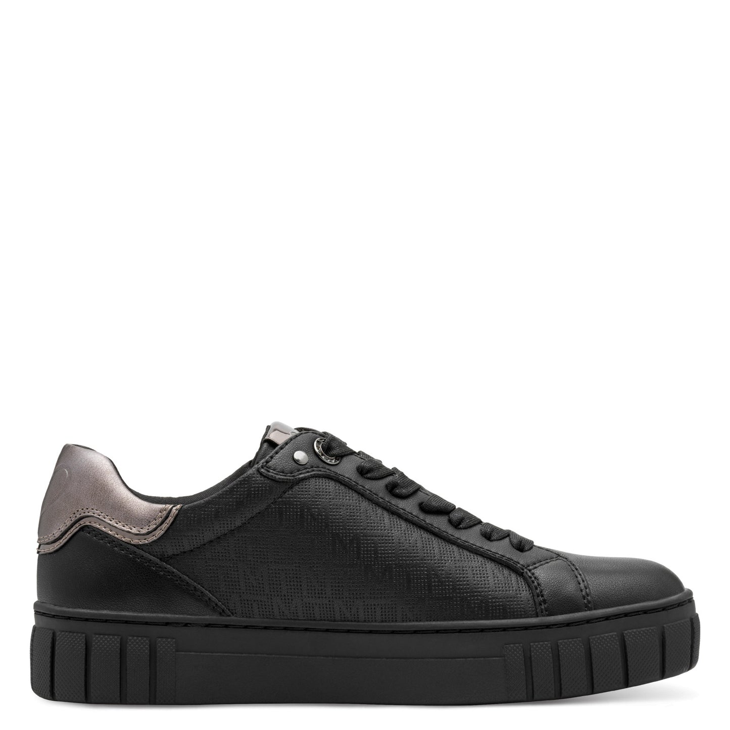 Marco Tozzi 2-23727-45 098 Black Pewter Combi Trainers