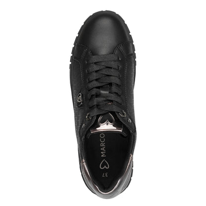 Marco Tozzi 2-23727-45 098 Black Pewter Combi Trainers