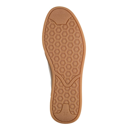 Marco Tozzi 2-23739-44 40M Cream & Gold Combi Trainers