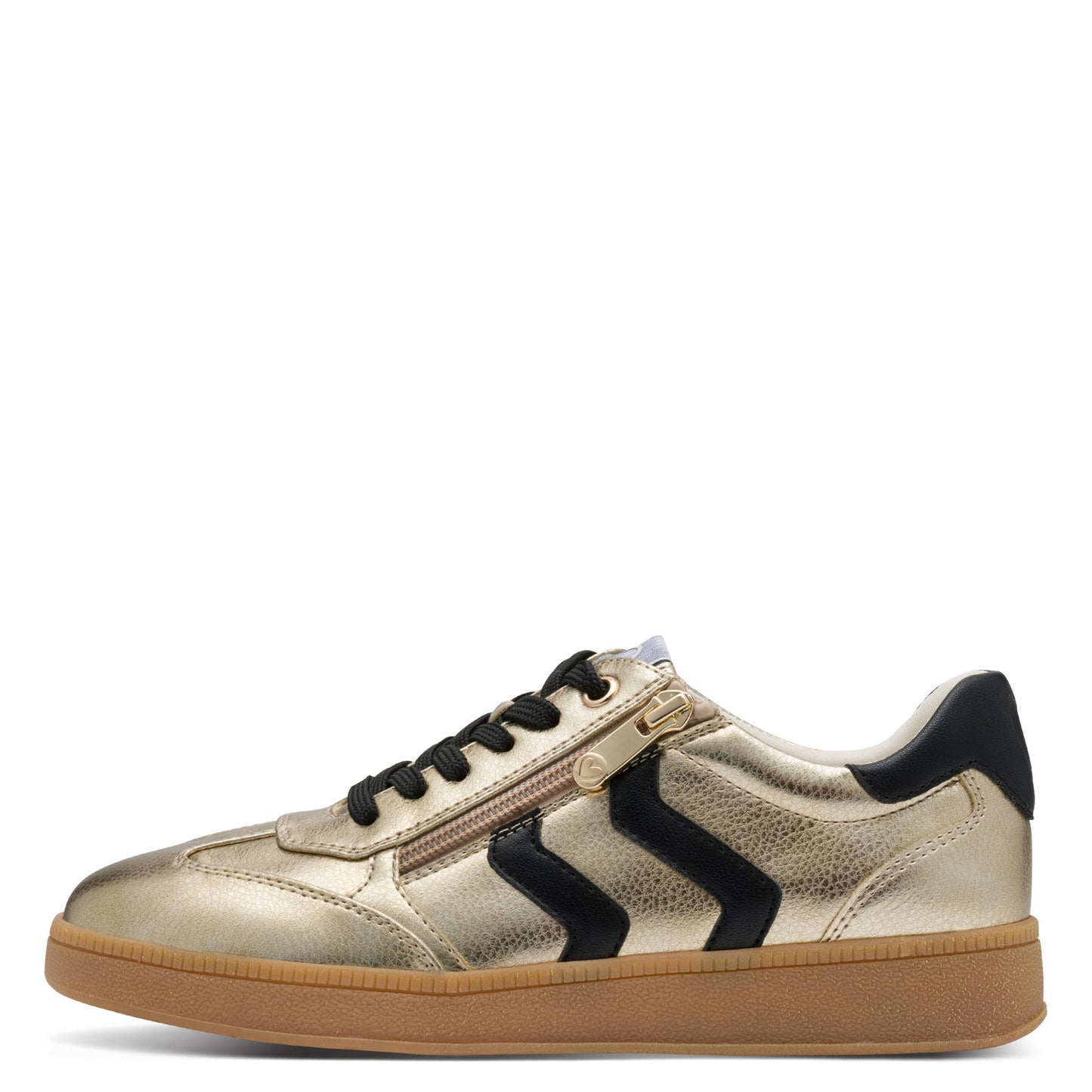 Marco Tozzi 2-23739-44 943 Gold & Black Combi Trainers
