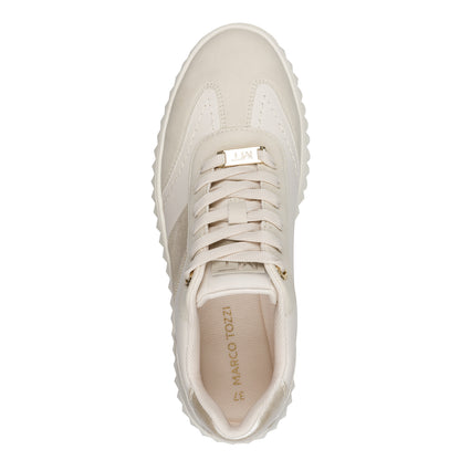 Marco Tozzi 2-23762-45 493 Cream/Beige Trainers