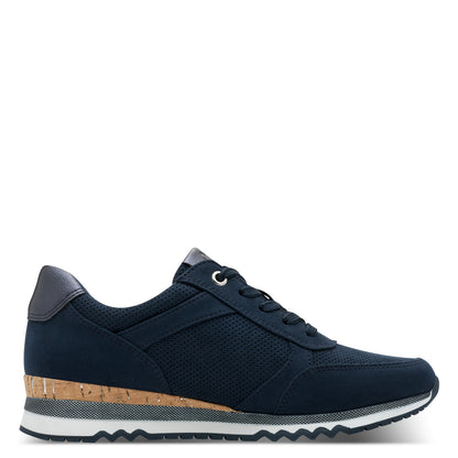 Marco Tozzi 2-23781-41 890 Navy Combi Zip Trainers