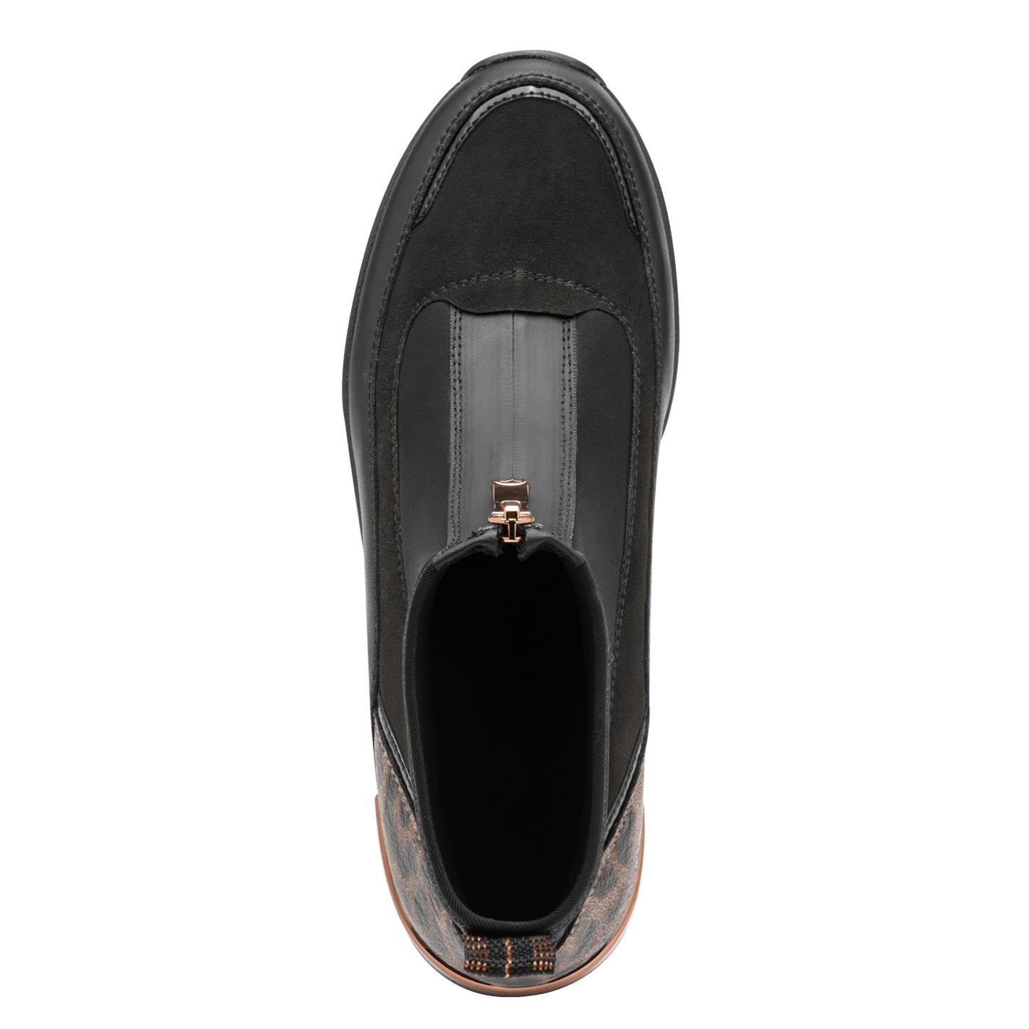 Marco Tozzi 2-24714-45 001 Black Combi Front Zip Boots