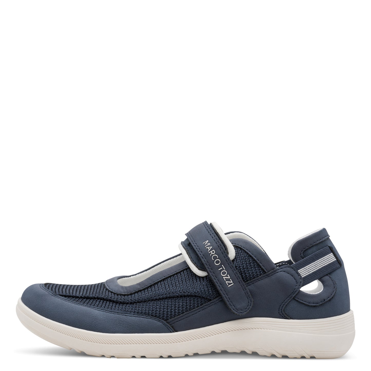 Marco Tozzi 2-24716-46 890 Navy Combi Velcro Shoes