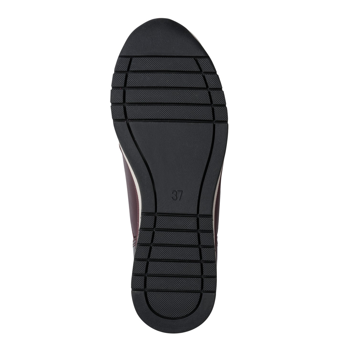 Marco Tozzi 2-24780-45 567 Mulberry Combi Front Zip Trainer
