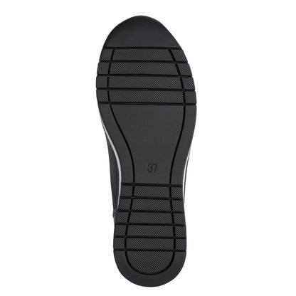 Marco Tozzi 2-24780-45 890 Navy Combi Front Zip Sneakers