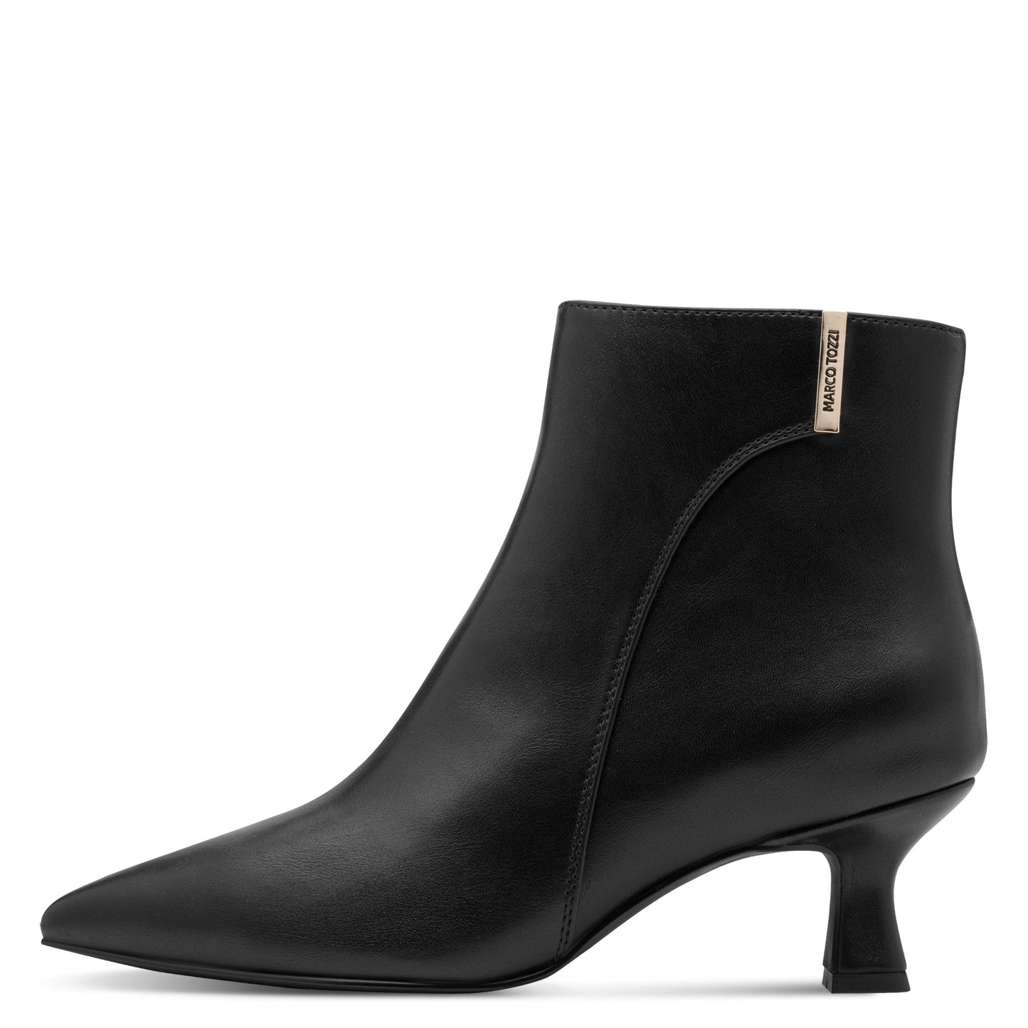 Marco Tozzi 2-25327-47 001 Black Kitten Heel Boots