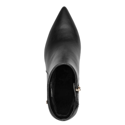 Marco Tozzi 2-25327-47 001 Black Kitten Heel Boots