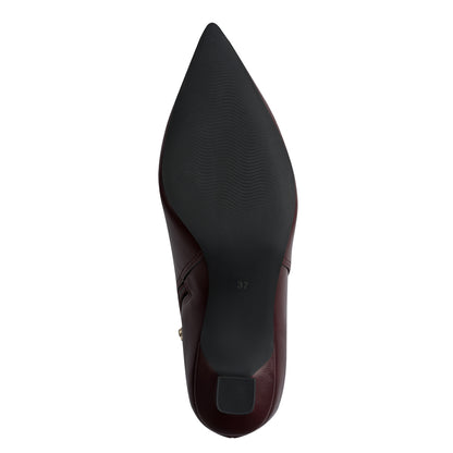 Marco Tozzi 2-25327-47 549 Bordeaux Kitten Heel Boots