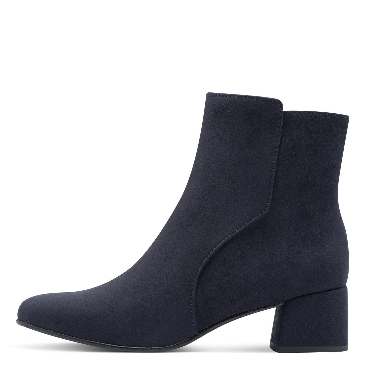 Marco Tozzi 2-25364-43 840 Dark Navy Block Heel Boots