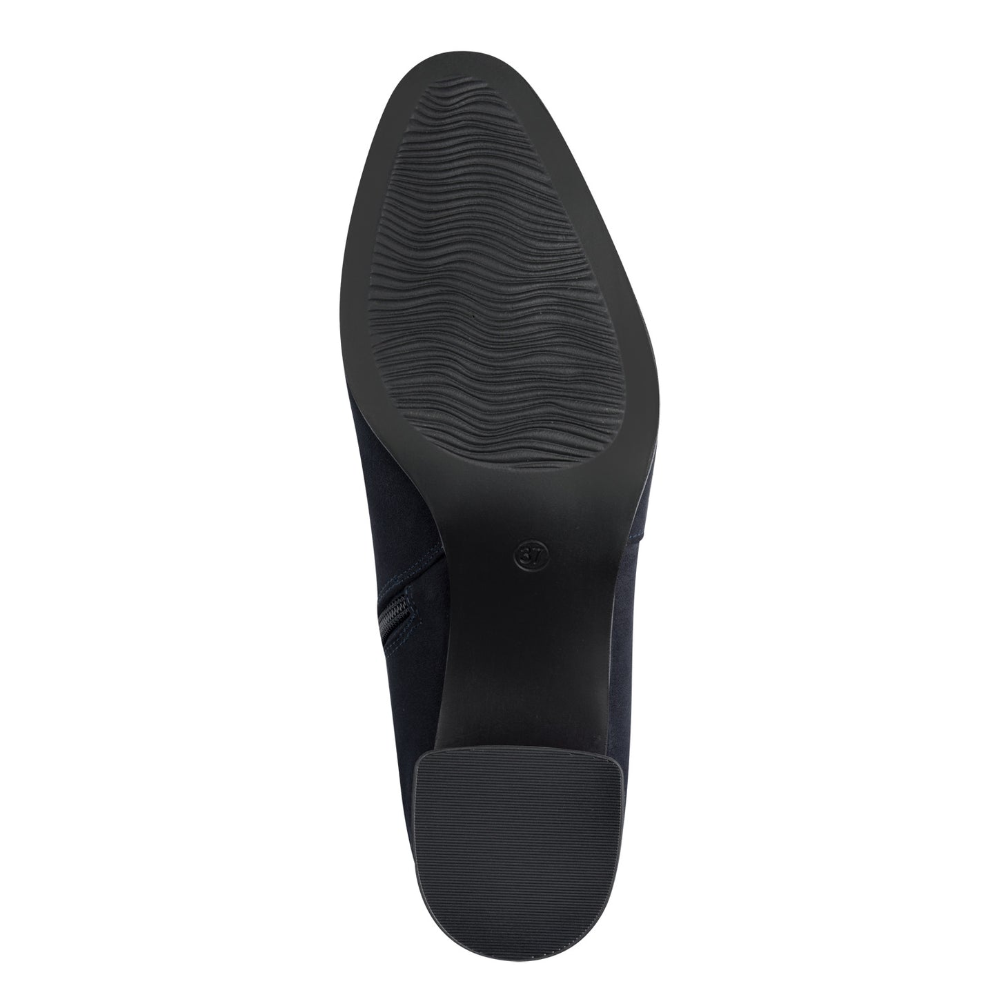 Marco Tozzi 2-25364-43 840 Dark Navy Block Heel Boots