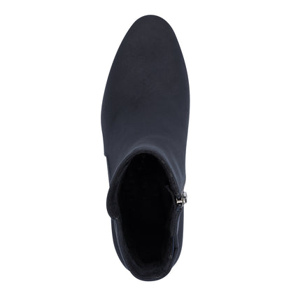 Marco Tozzi 2-25364-43 840 Dark Navy Block Heel Boots