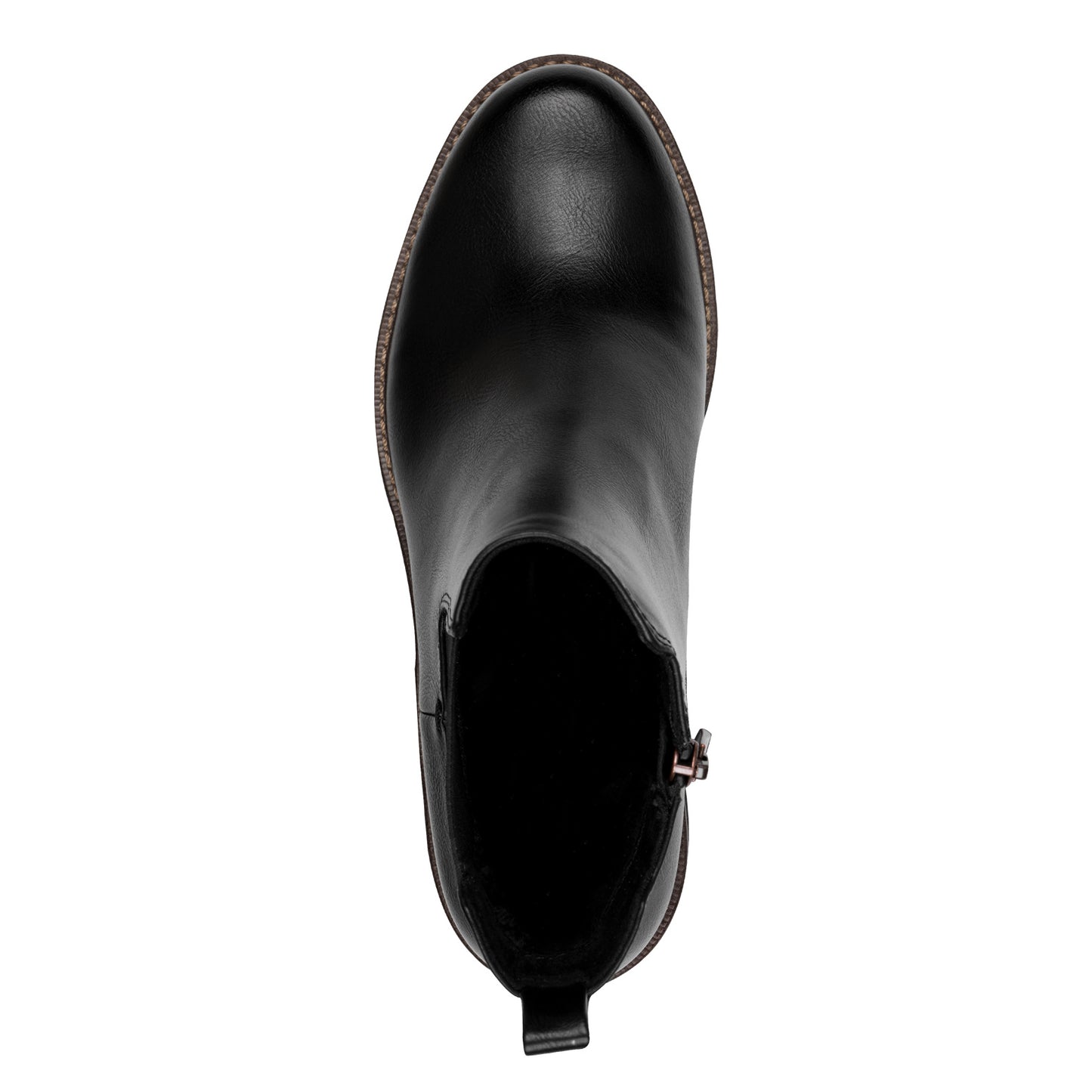 Marco Tozzi 2-25421-43 001 Black Block Heel Chelsea Boots