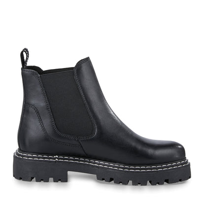 Marco Tozzi 2-25491-43 010 Black Chelsea Ankle Boots