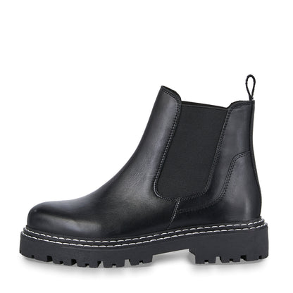 Marco Tozzi 2-25491-43 010 Black Chelsea Ankle Boots