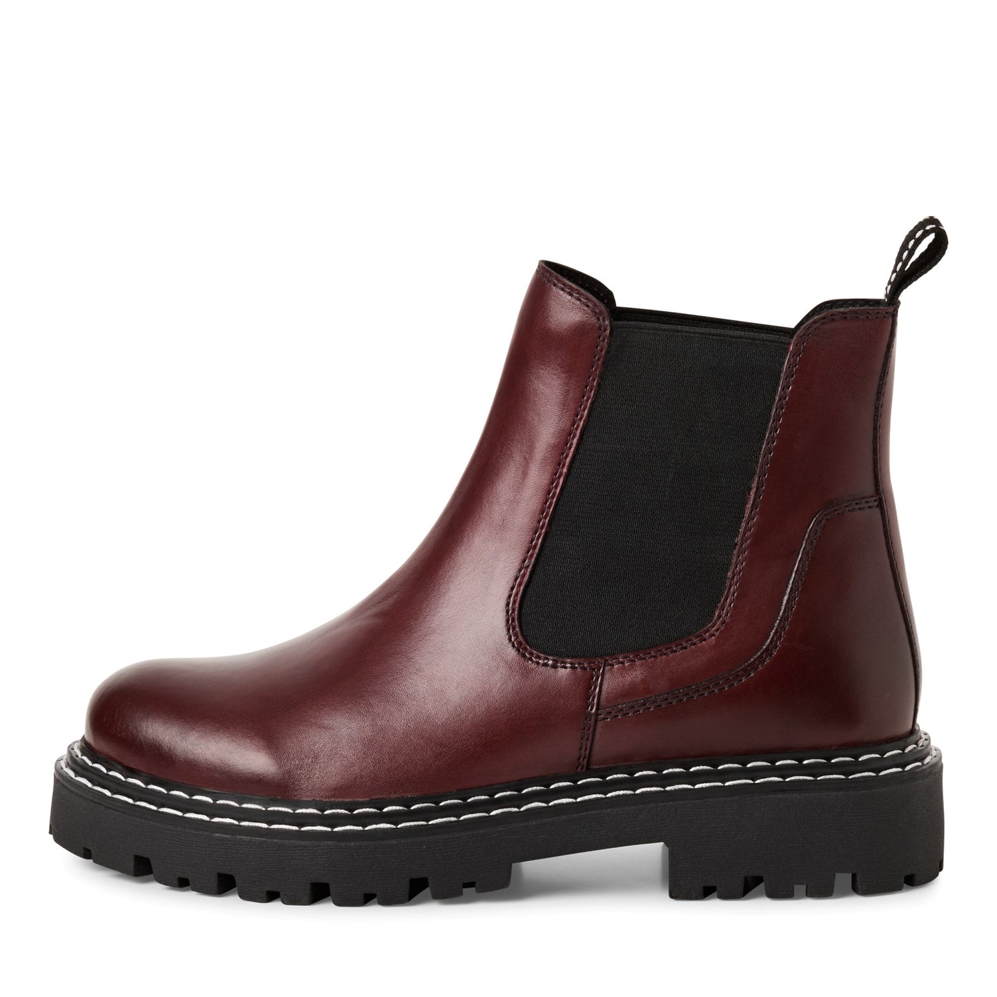 Marco Tozzi 2-25491-43 550 Burgundy Chelsea Ankle Boots