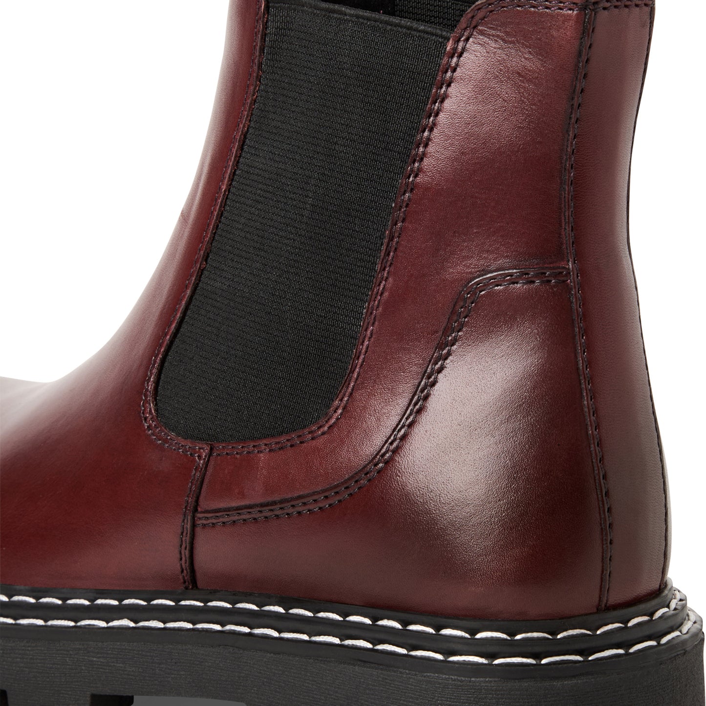 Marco Tozzi 2-25491-43 550 Burgundy Chelsea Ankle Boots