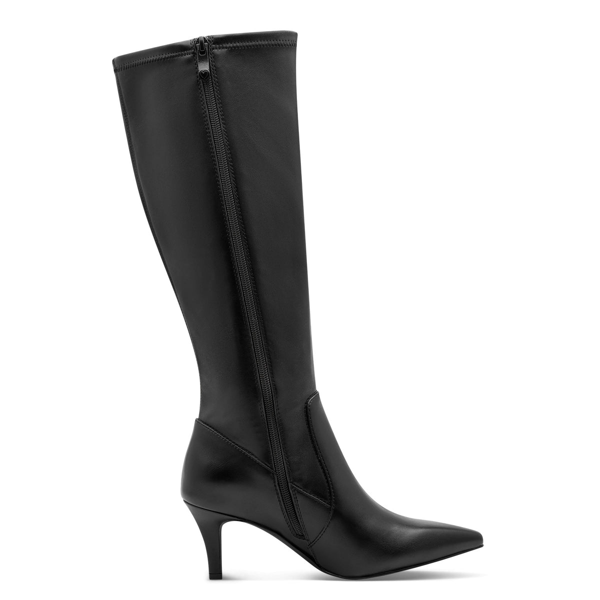 Marco Tozzi 2-25582-47 001 Black Slim Heel Knee High Boots