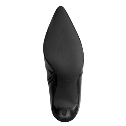 Marco Tozzi 2-25582-47 001 Black Slim Heel Knee High Boots