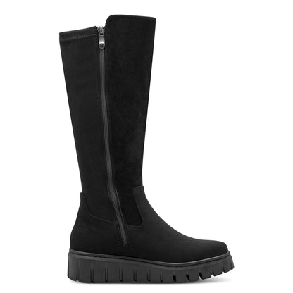 Marco Tozzi 2-25645-47 001 Black Knee High Boots