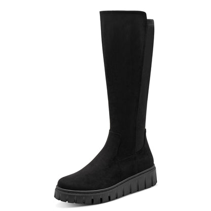 Marco Tozzi 2-25645-47 001 Black Knee High Boots