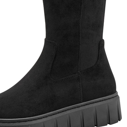 Marco Tozzi 2-25645-47 001 Black Knee High Boots