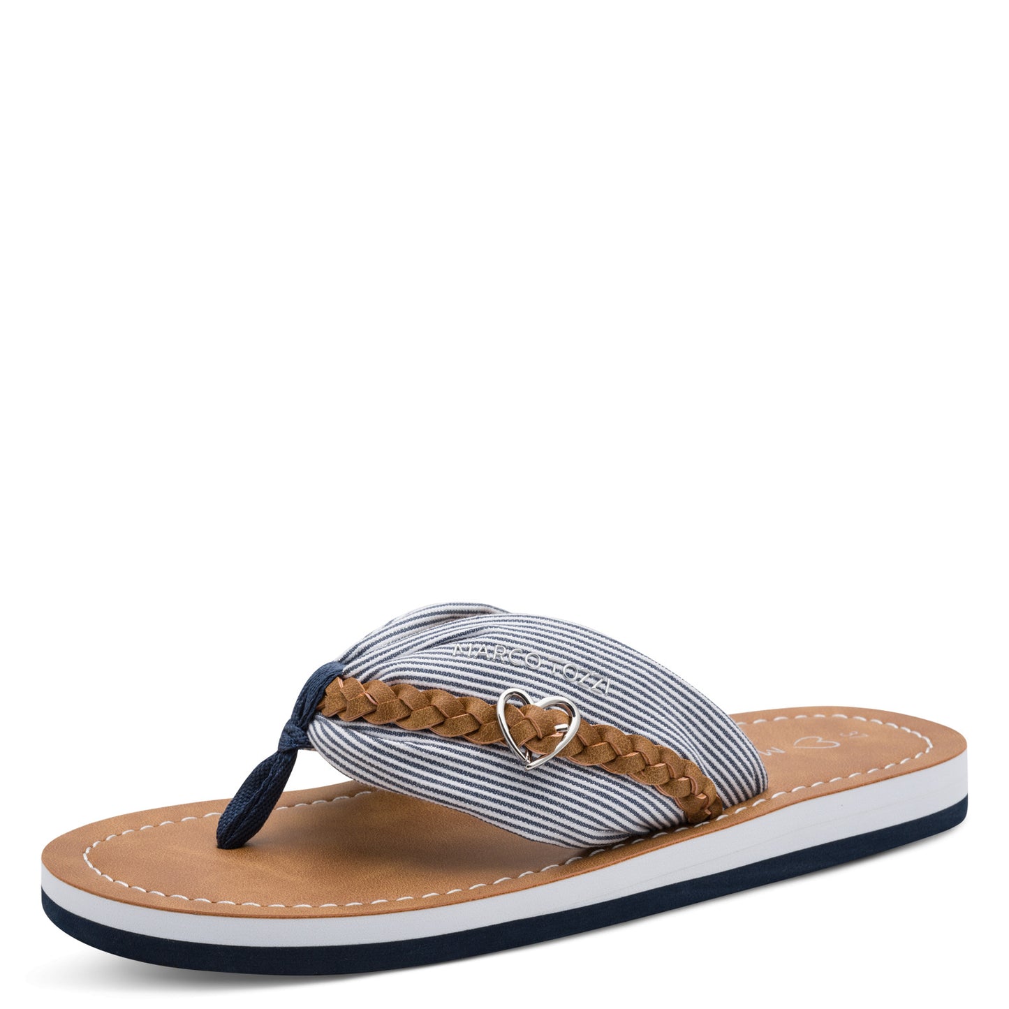 Marco Tozzi 2-27118-46 890 Navy Combi Sandals