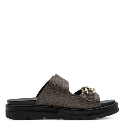 Marco Tozzi 2-27416-46 098 Black Combi Sandals