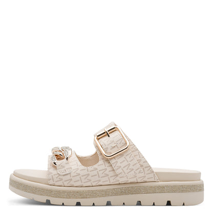 Marco Tozzi 2-27416-46 402 Cream Combi Sandals