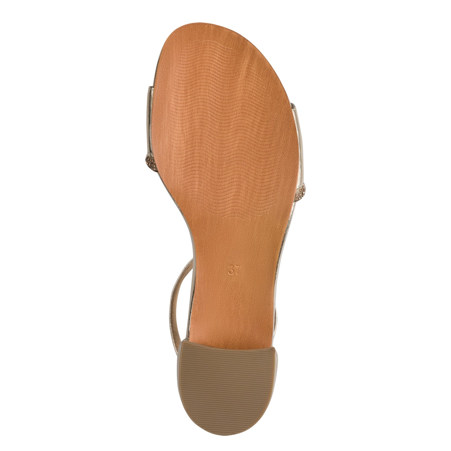 Marco Tozzi 2-28204-46 940 Gold Block Heel Sandals