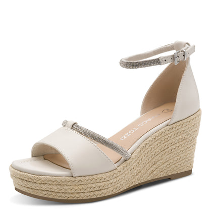 Marco Tozzi 2-28362-46 403 Cream Wedges