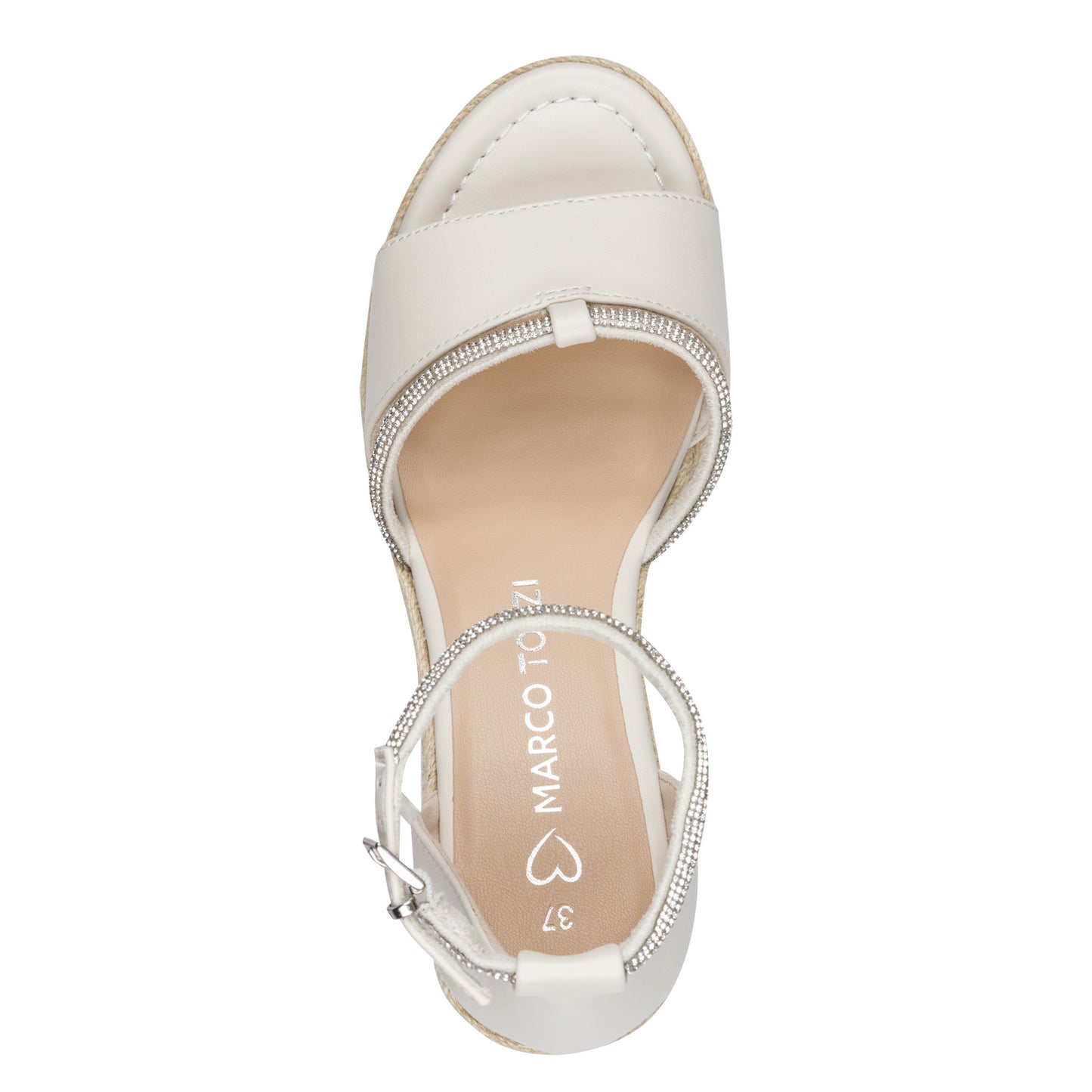 Marco Tozzi 2-28362-46 403 Cream Wedges