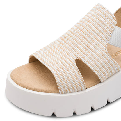Marco Tozzi 2-28524-46 197 White Combi Sandals