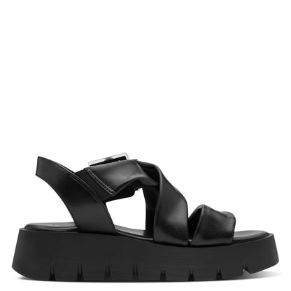 Marco Tozzi 2-28525-46 001 Black Sandals