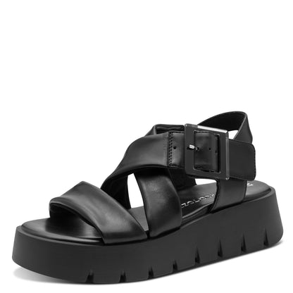 Marco Tozzi 2-28525-46 001 Black Sandals