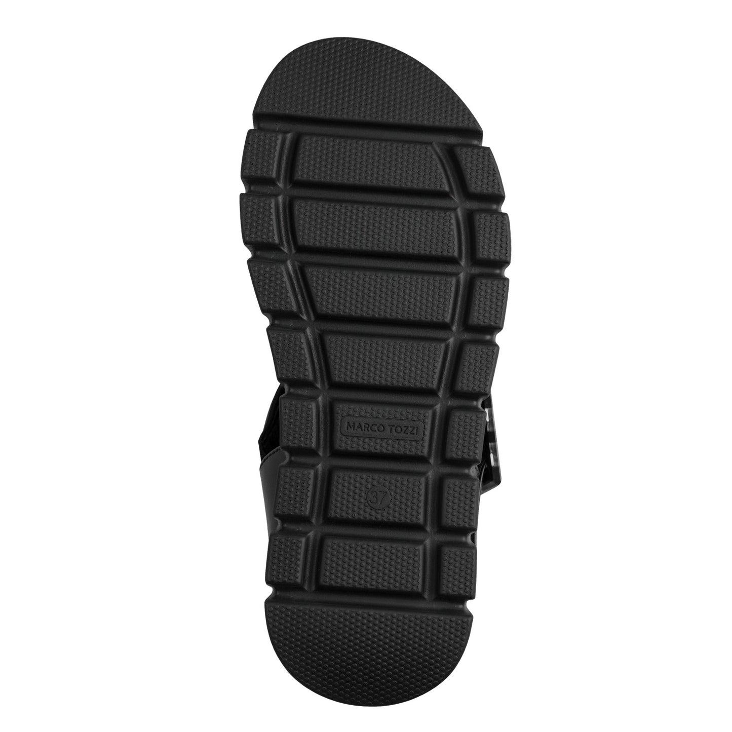 Marco Tozzi 2-28525-46 001 Black Sandals