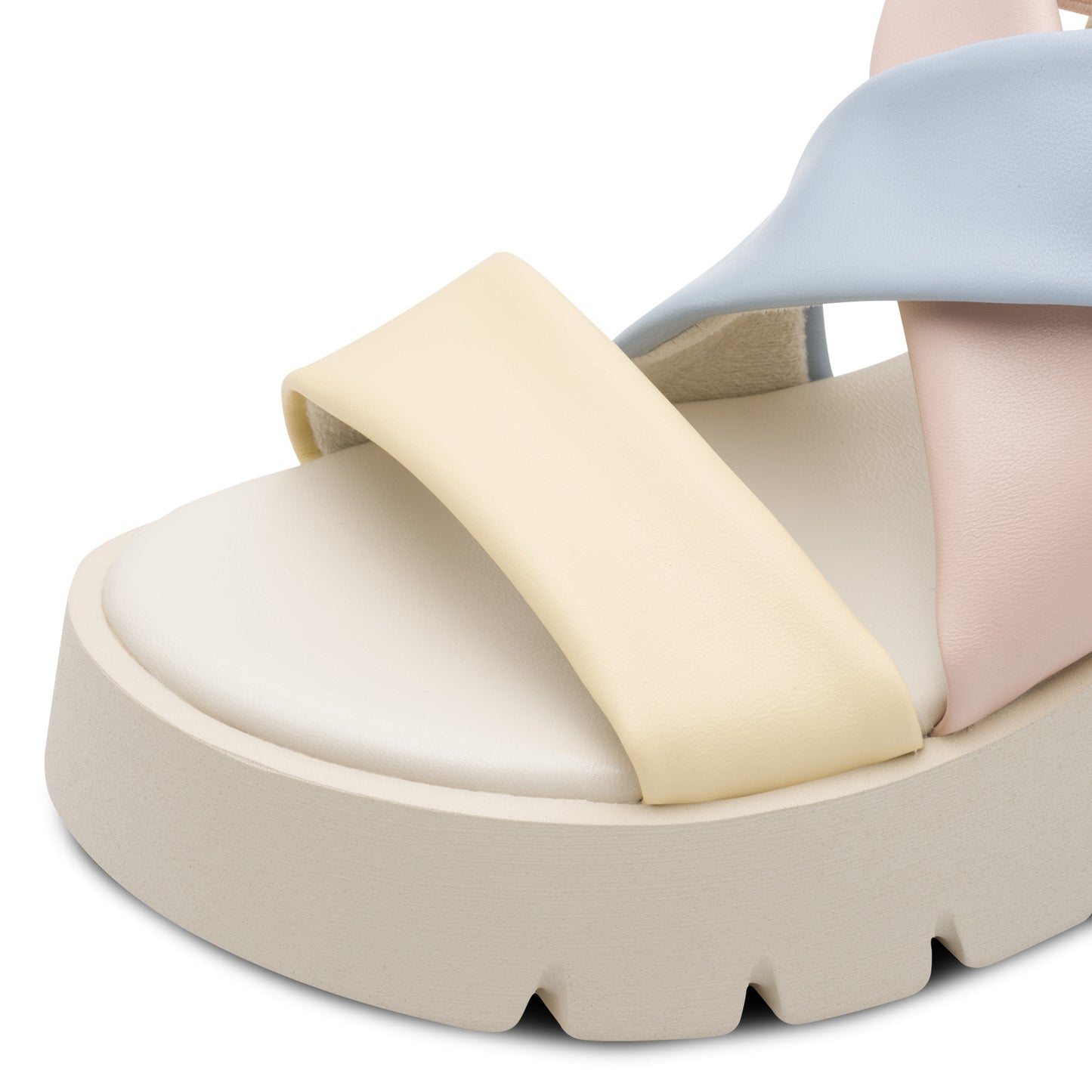 Marco Tozzi 2-28525-46 655 Vanilla, Pink & Blue Multi Sandals