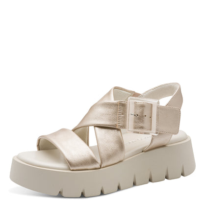 Marco Tozzi 2-28525-46 957 Platinum Sandals