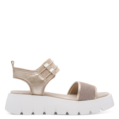 Marco Tozzi 2-28542-46 960 Platinum Gold Sandals