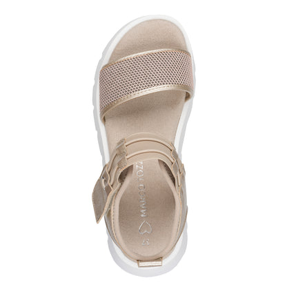 Marco Tozzi 2-28542-46 960 Platinum Gold Sandals