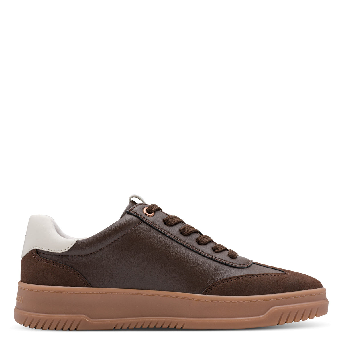 Marco Tozzi by Guido Maria Kretschmer 2-83706-46 353 Chocolate Brown Combi Trainers